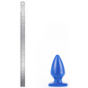 I Love Butt Plug Fat S I Love Butt 11 x 6 cm Bleu